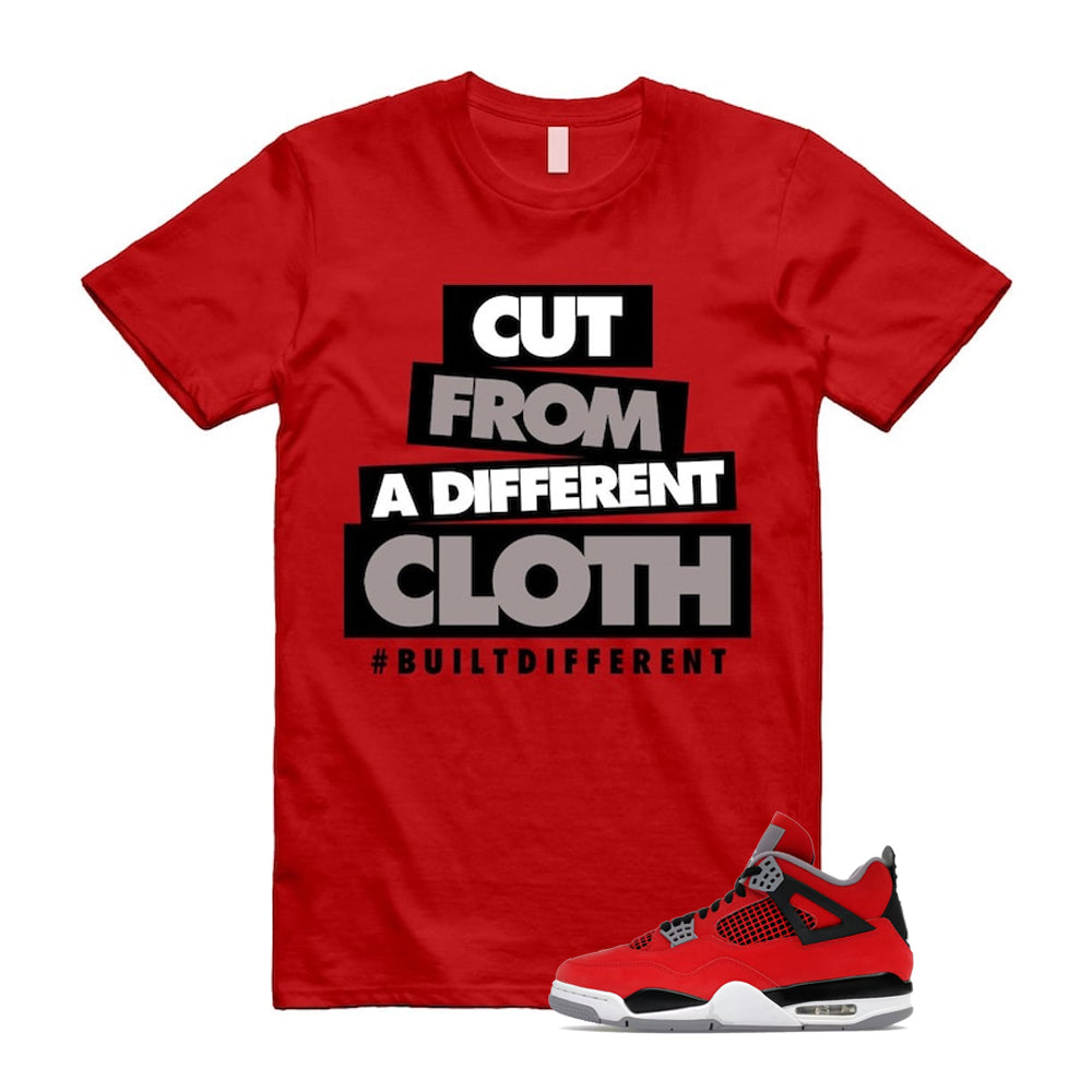 4 Toro Bravo Fire Red White Black Cement Grey 2026 Shirt To Match Cloth T-Shirt, Match Sneaker Tee