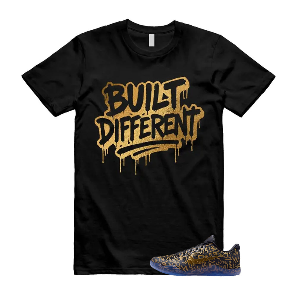 11 Protro Black And Metallic Gold 2026 Shirt To Match Built Different T-Shirt, Match Sneaker Tee