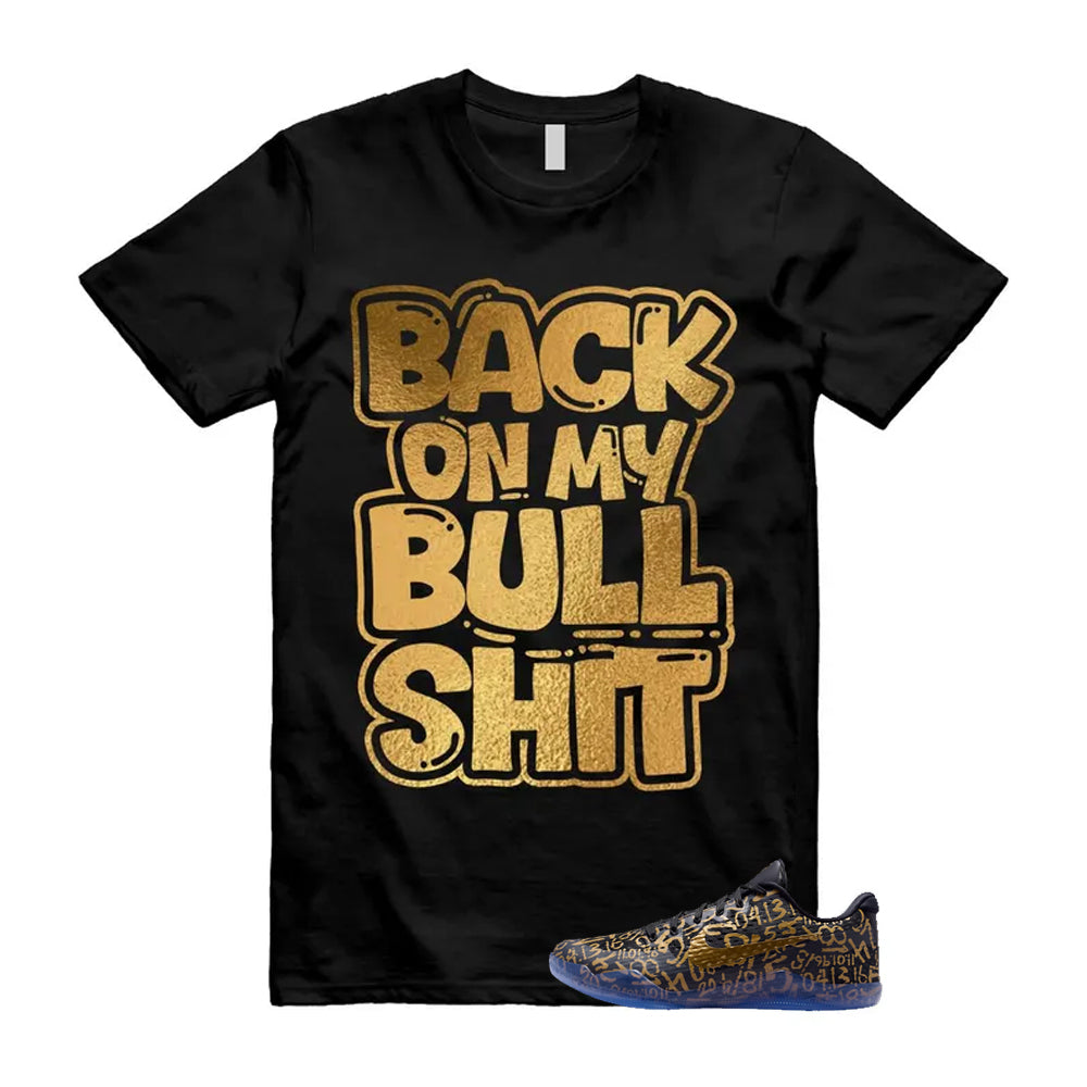 11 Protro Black And Metallic Gold 2026 Shirt To Match Bull T-Shirt, Match Sneaker Tee