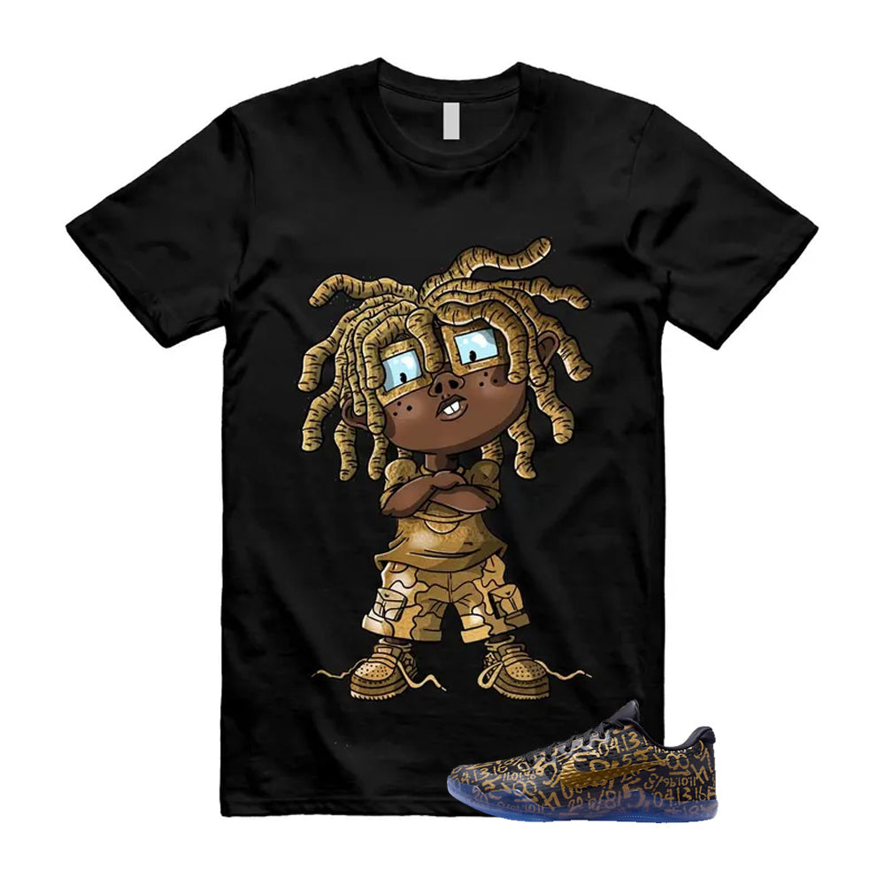 11 Protro Black And Metallic Gold 2026 Shirt To Match Chongo T-Shirt, Match Sneaker Tee