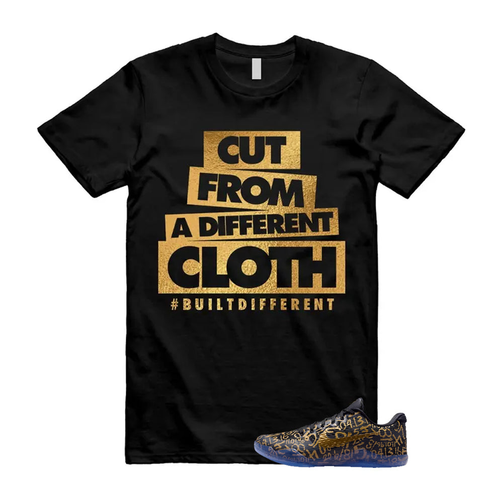 11 Protro Black And Metallic Gold 2026 Shirt To Match Cloth T-Shirt, Match Sneaker Tee