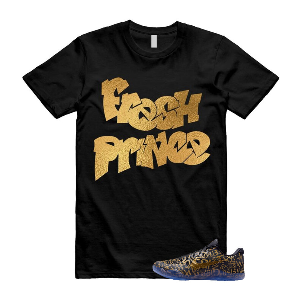 11 Protro Black And Metallic Gold 2026 Shirt To Match Fresh Prince T-Shirt, Match Sneaker Tee