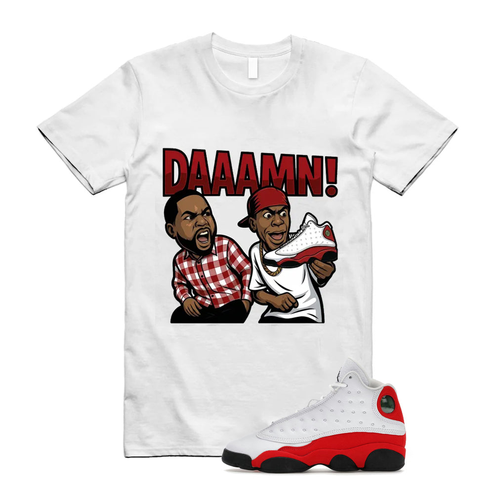 Air Jordan 13 Retro OG Chicago 2026 Shirt To Match Daaamn T-Shirt, Match Sneaker Tee