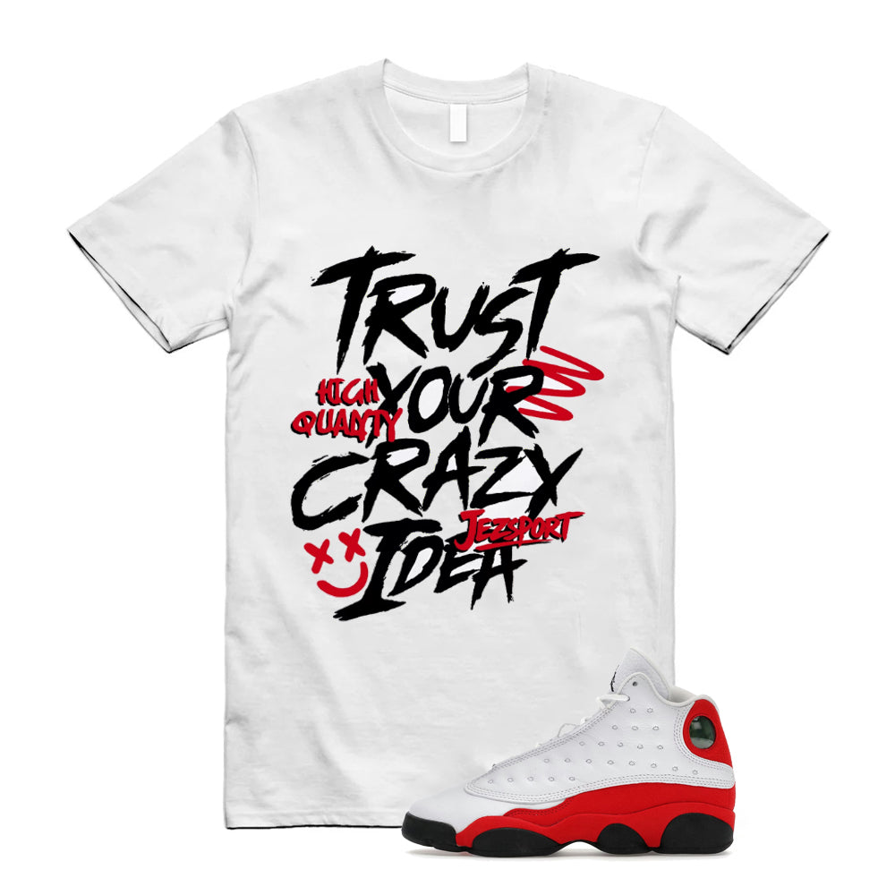 Air Jordan 13 Retro OG Chicago 2026 Shirt To Match Trust Your Crazy Idea T-Shirt, Match Sneaker Tee