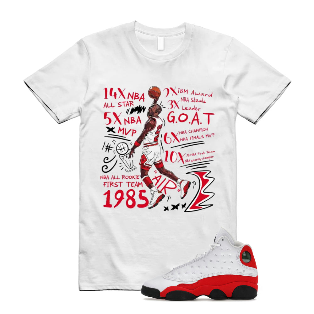 Air Jordan 13 Retro OG Chicago 2026 Shirt To Match MVP Goat T-Shirt, Match Sneaker Tee