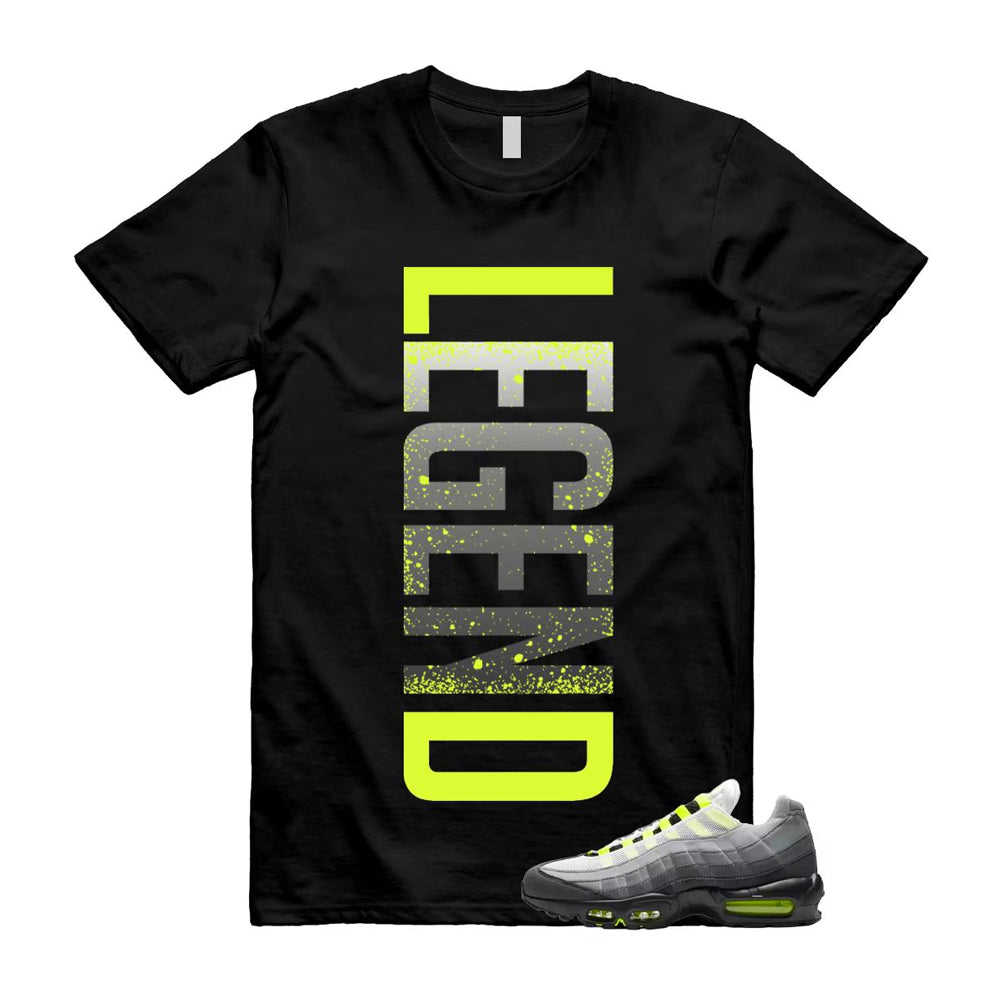 Air Max 95 OG Big Bubble Neon Shirt To Match Legend T-Shirt, Match Sneaker Tee