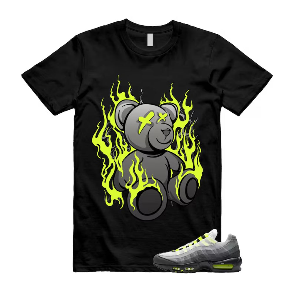 Air Max 95 OG Big Bubble Neon Shirt To Match Lit T-Shirt, Match Sneaker Tee