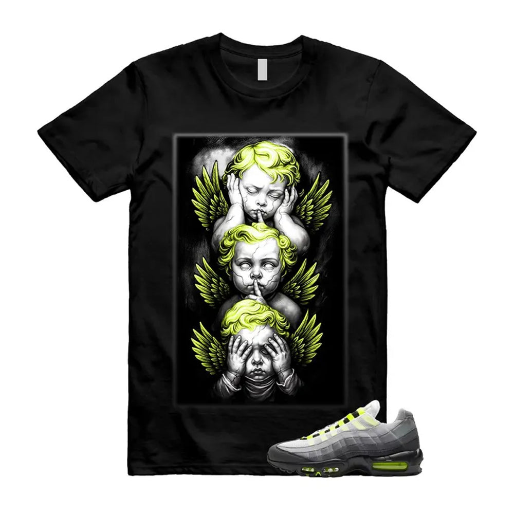 Air Max 95 OG Big Bubble Neon Shirt To Match No Evil T-Shirt, Match Sneaker Tee