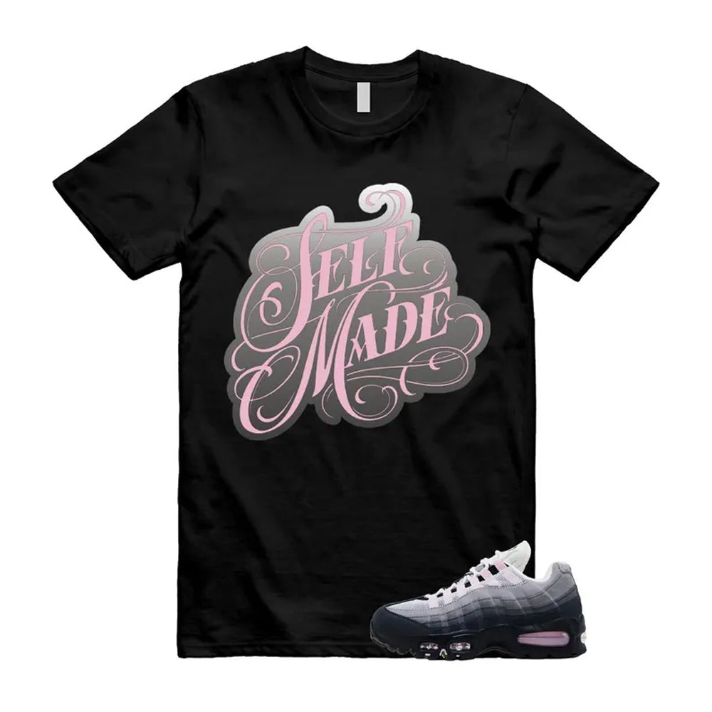 Air Max 95 Pink Foam Black White OG Big Bubble Shirt To Match Self Made T-Shirt, Match Sneaker Tee