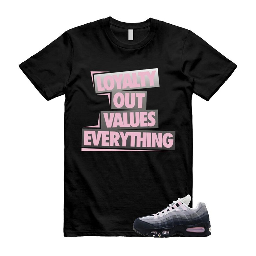 Air Max 95 Pink Foam Black White OG Big Bubble Shirt To Match Love T-Shirt, Match Sneaker Tee