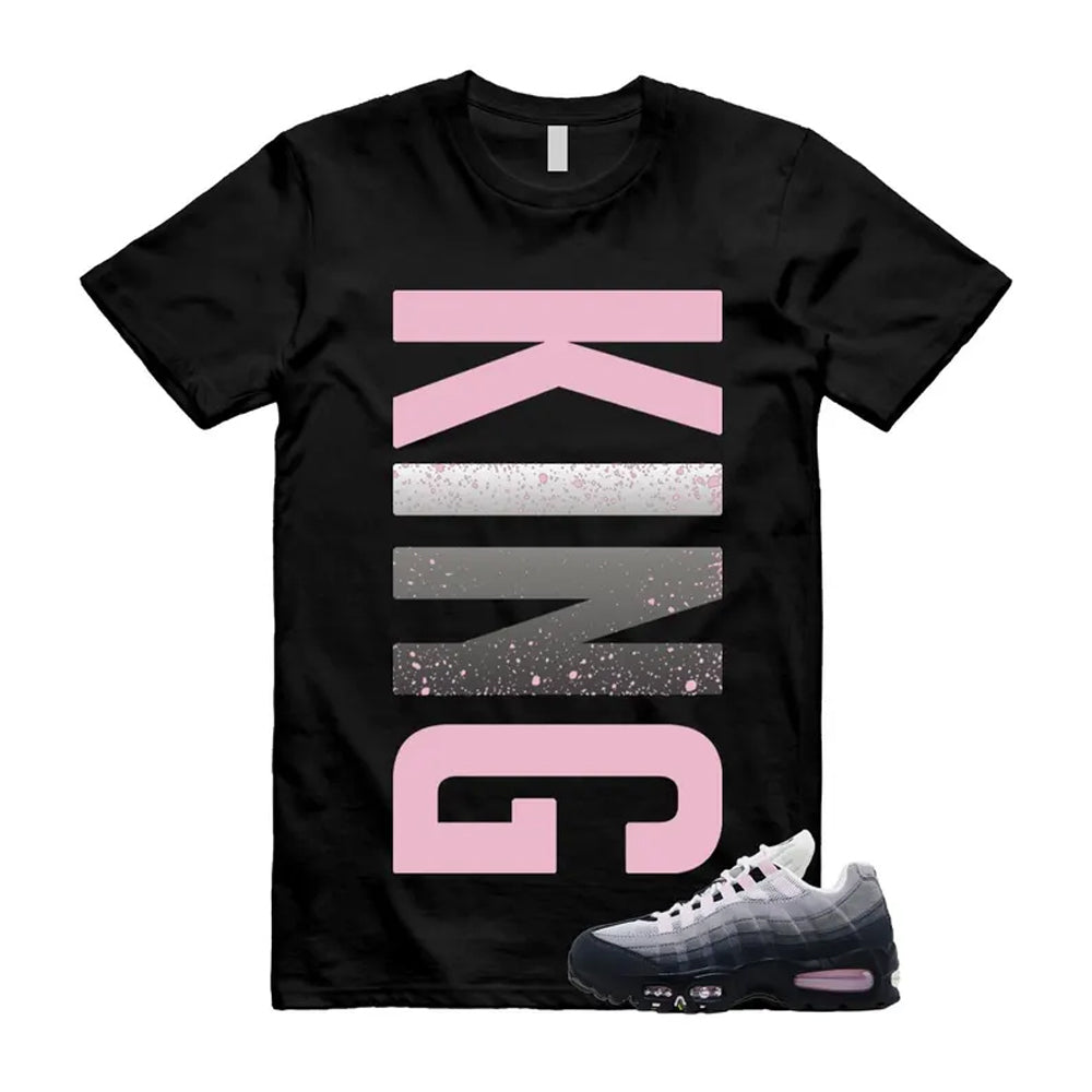 Air Max 95 Pink Foam Black White OG Big Bubble Shirt To Match King T-Shirt, Match Sneaker Tee