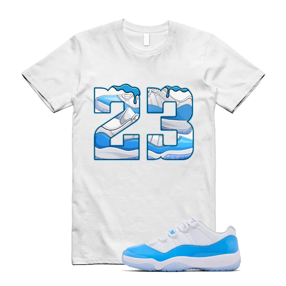 Air Jordan 11 University Blue 2026 Shirt To Match Number 23 T-Shirt, Match Sneaker Tee