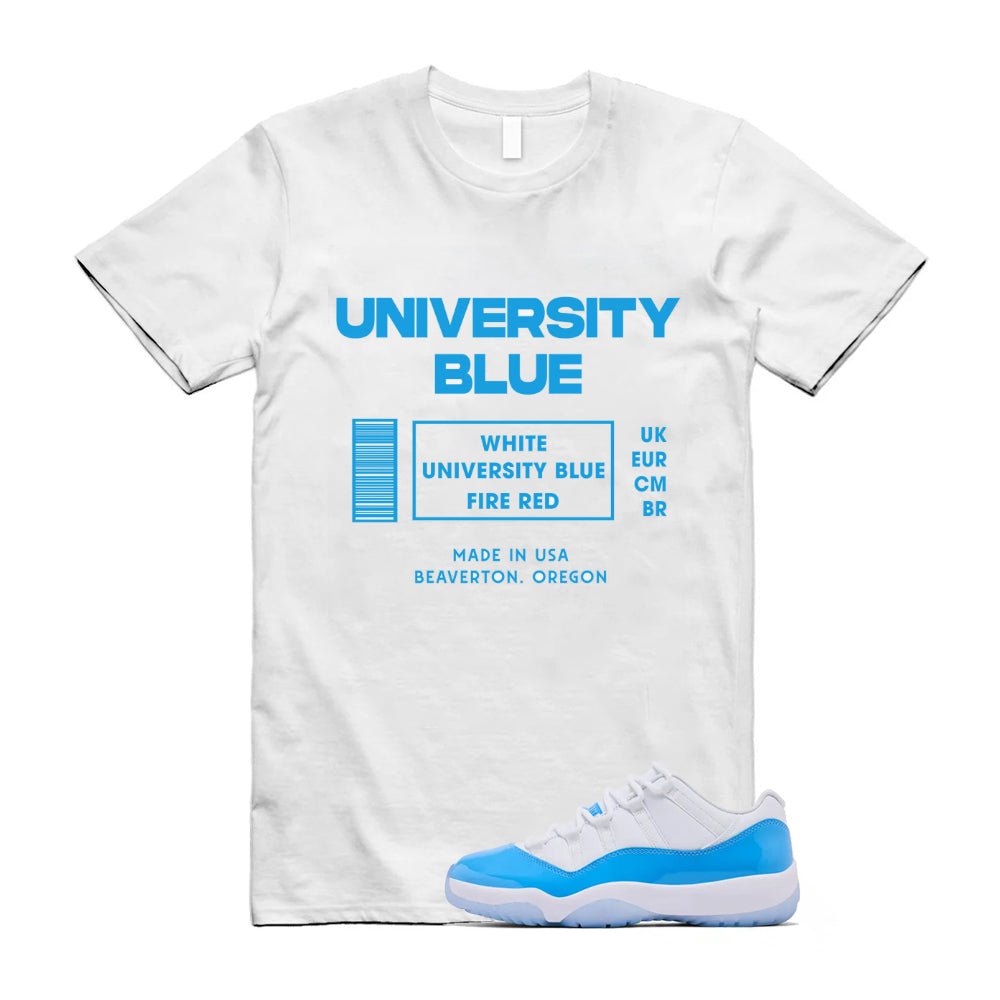 Air Jordan 11 University Blue 2026 Shirt To Match University Blue T-Shirt, Match Sneaker Tee