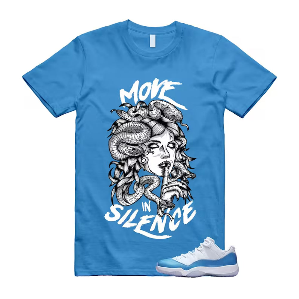Air Jordan 11 University Blue 2026 Shirt To Match Move In Silence T-Shirt, Match Sneaker Tee