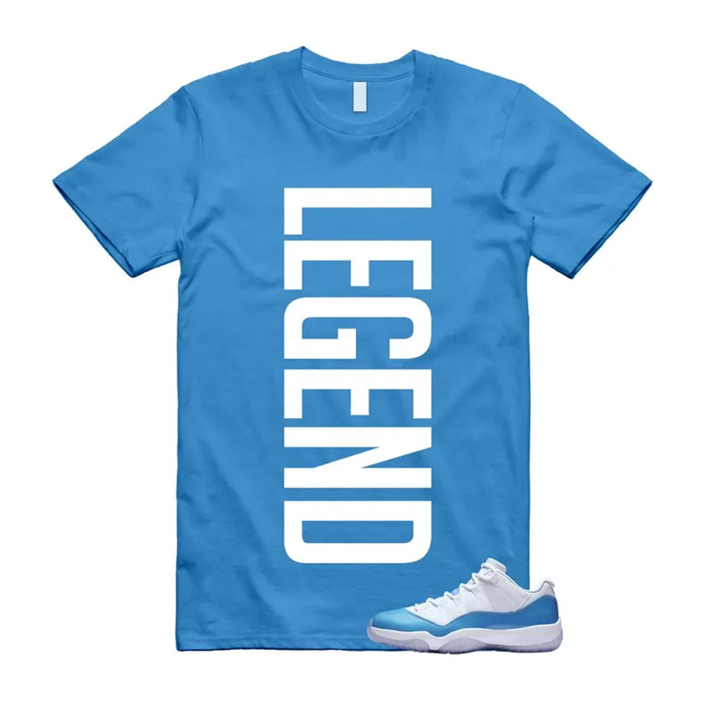 Air Jordan 11 University Blue 2026 Shirt To Match Legend T-Shirt, Match Sneaker Tee