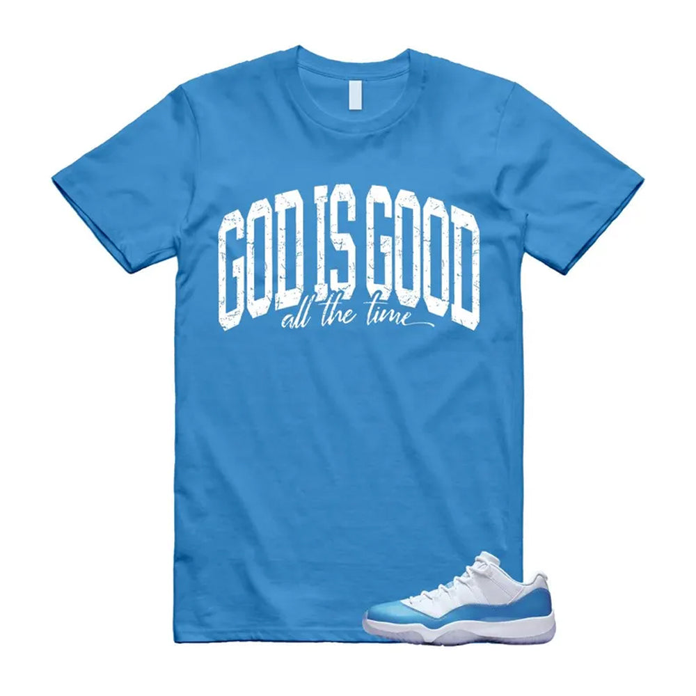 Air Jordan 11 University Blue 2026 Shirt To Match God Is Good T-Shirt, Match Sneaker Tee