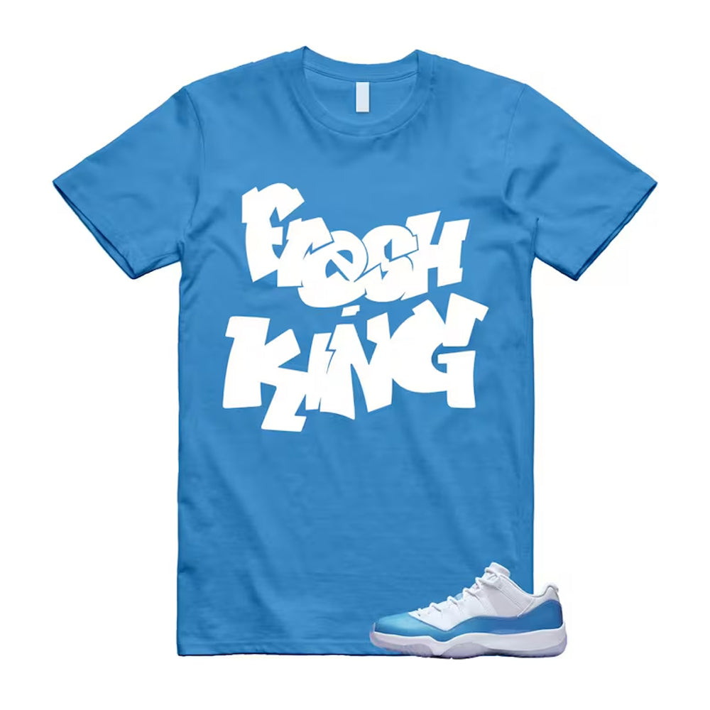 Air Jordan 11 University Blue 2026 Shirt To Match Fresh King T-Shirt, Match Sneaker Tee