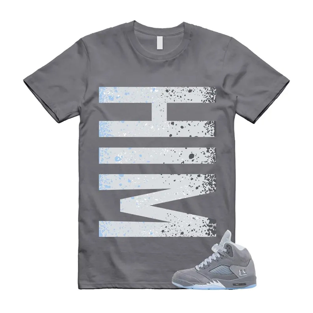 Air Jordan 5 Wolf Grey 2026 Shirt To Match Him T-Shirt, Match Sneaker Tee
