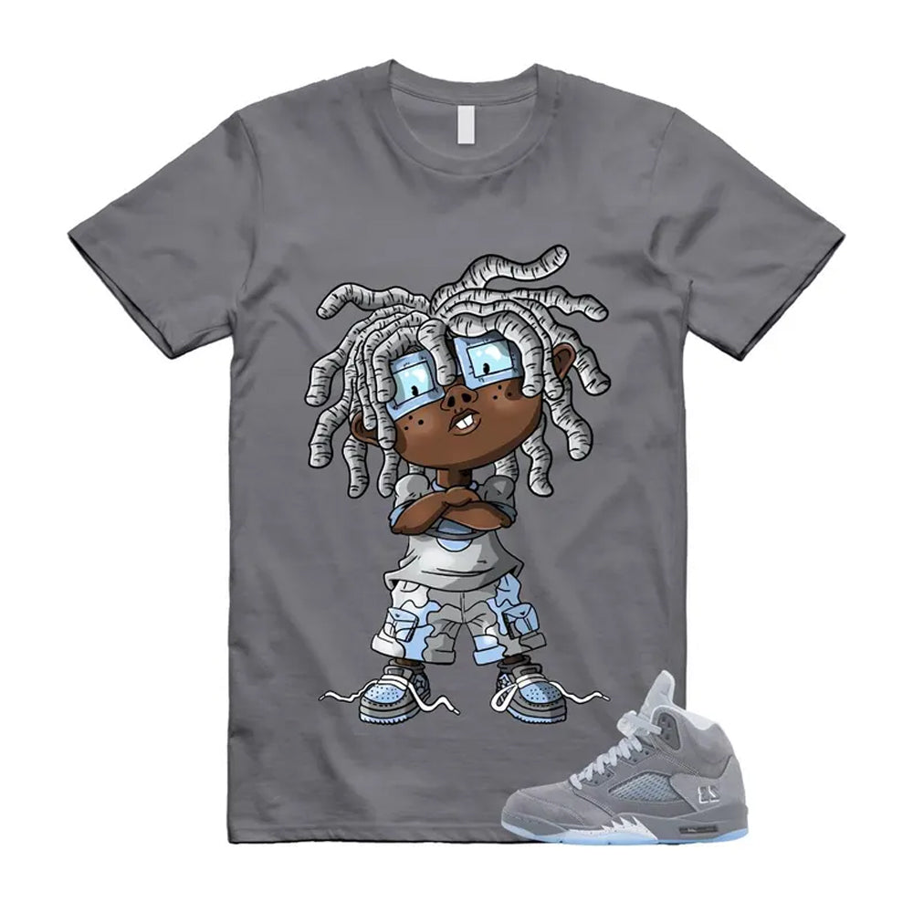 Air Jordan 5 Wolf Grey 2026 Shirt To Match Chongo T-Shirt, Match Sneaker Tee