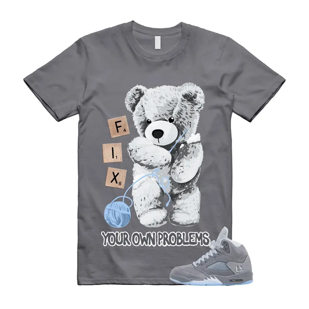 Air Jordan 5 Wolf Grey 2026 Shirt To Match Fix T-Shirt, Match Sneaker Tee