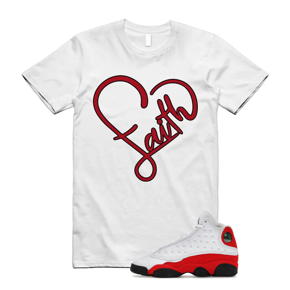 Air Jordan 13 Retro OG Chicago 2026 Shirt To Match Faith T-Shirt, Match Sneaker Tee