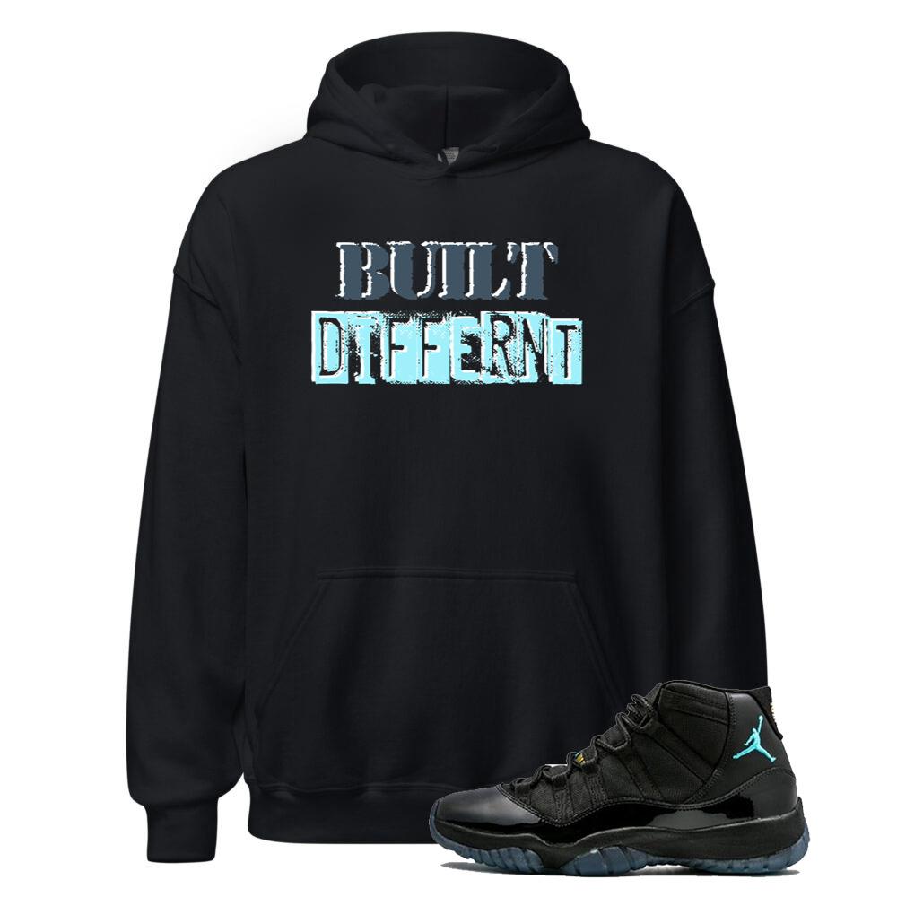 Air Jordan 11 Retro Gamma Blue Shirt to Match Build Differnt Hoodie 378037-006 Match Sneaker Tee
