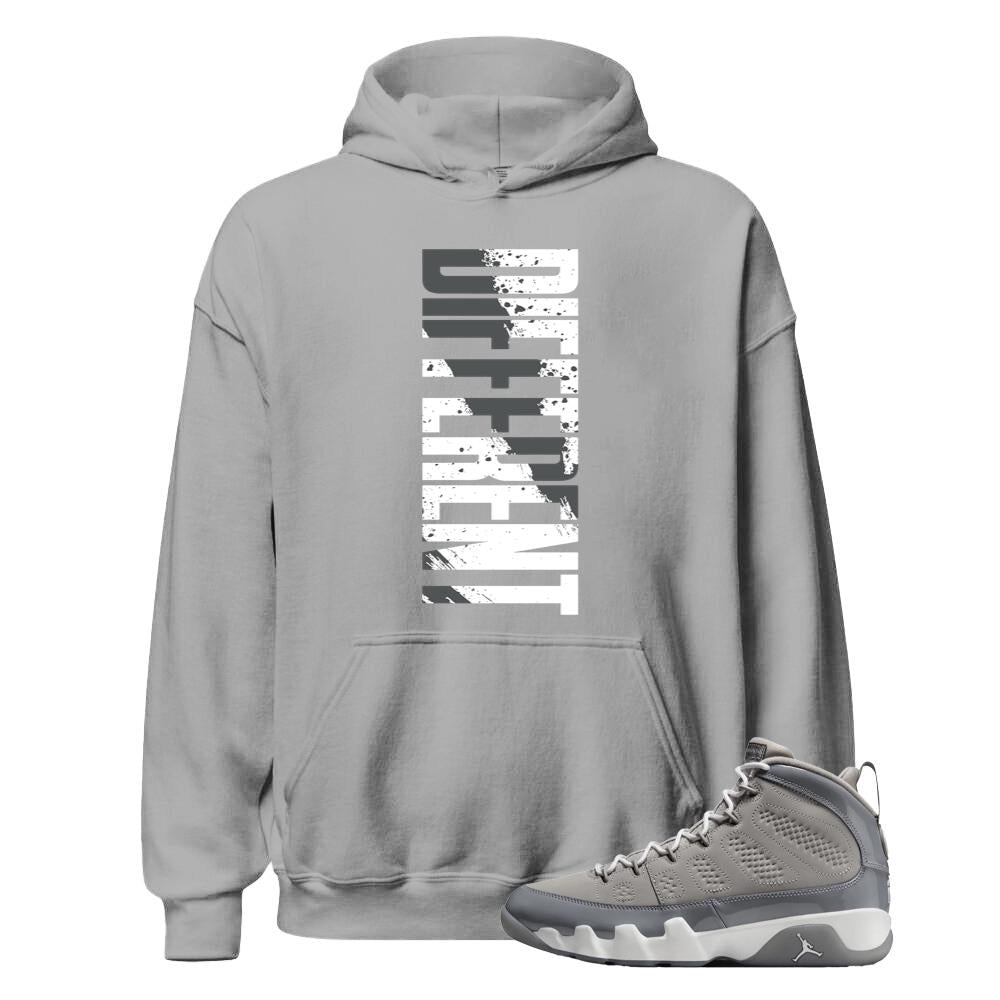 Air Jordan 9 Retro Cool Grey Shirt to Match Built Different Hoodie HV4794-011 Match Sneaker Tee