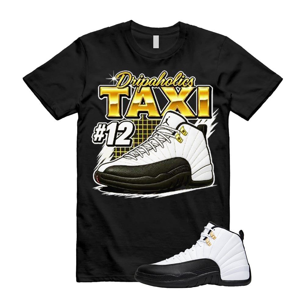 Air Jordan 12 Taxi Shirt to Match Dripaholics 12 Taxi, CT8013-170, Match Sneaker Tee