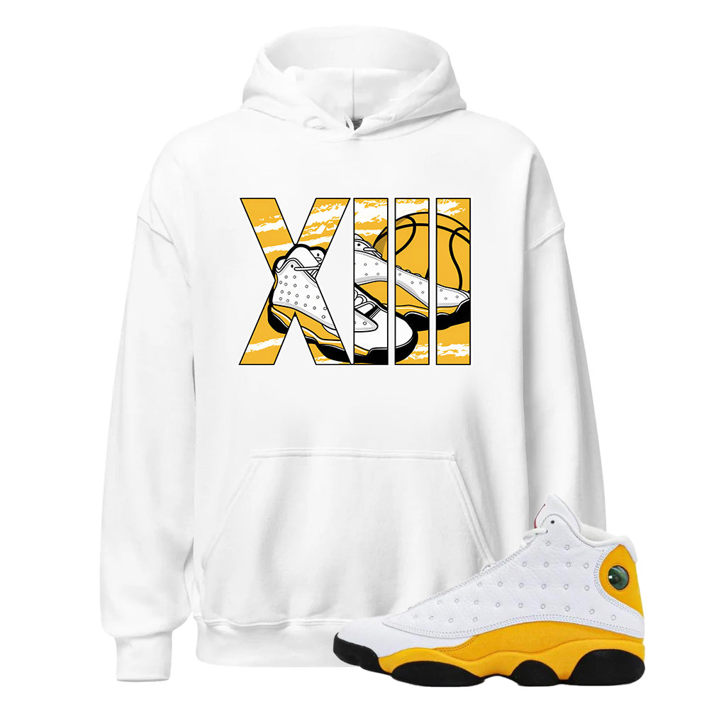 Jordan 13 Del Sol Shirt To Match - XIII Sneaker Hoodie, 414571 167 Match Sneaker Teee
