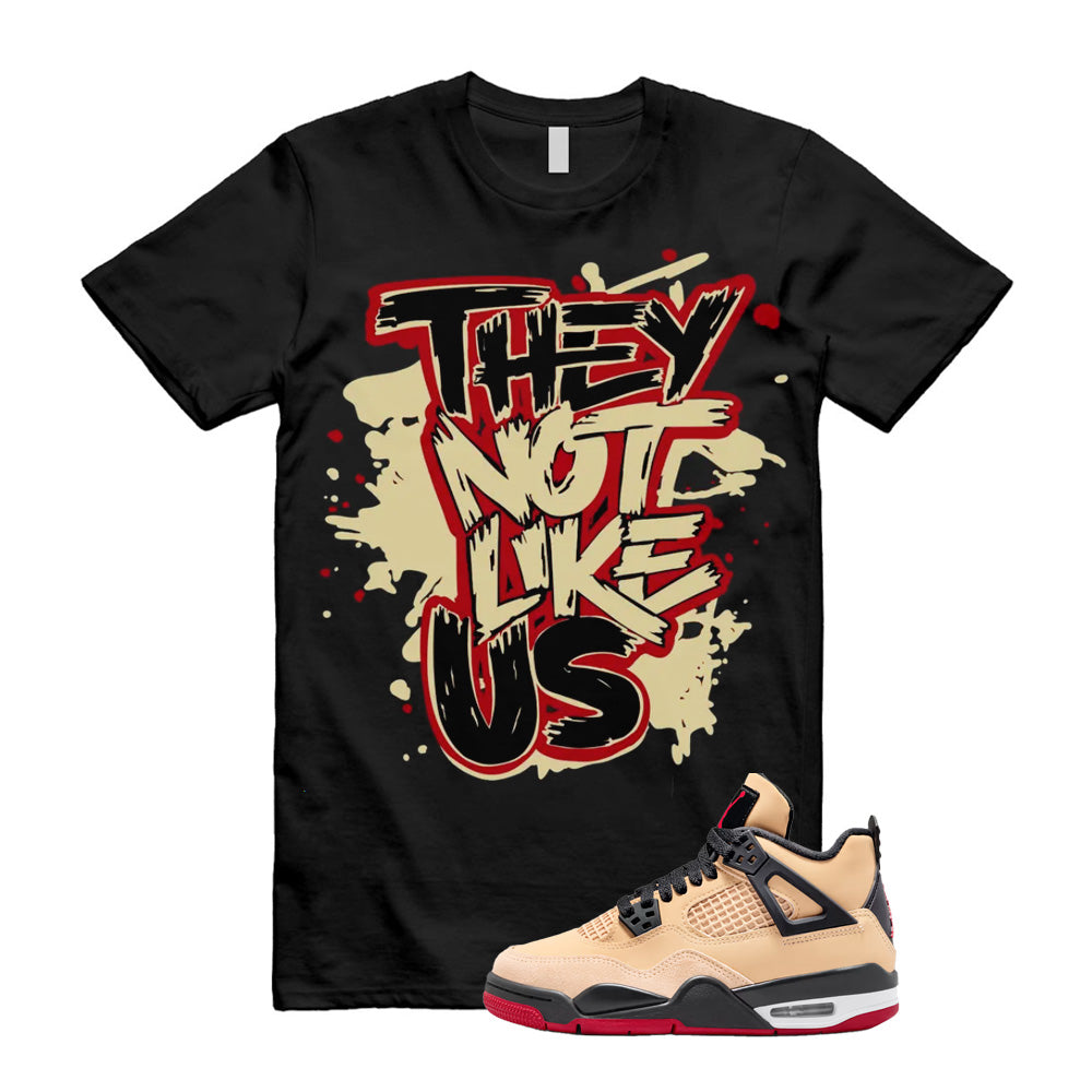 Air Jordan 4 Pizza – They Not Like Us Shirt to Match – IH2094-200 Match Sneaker Tee