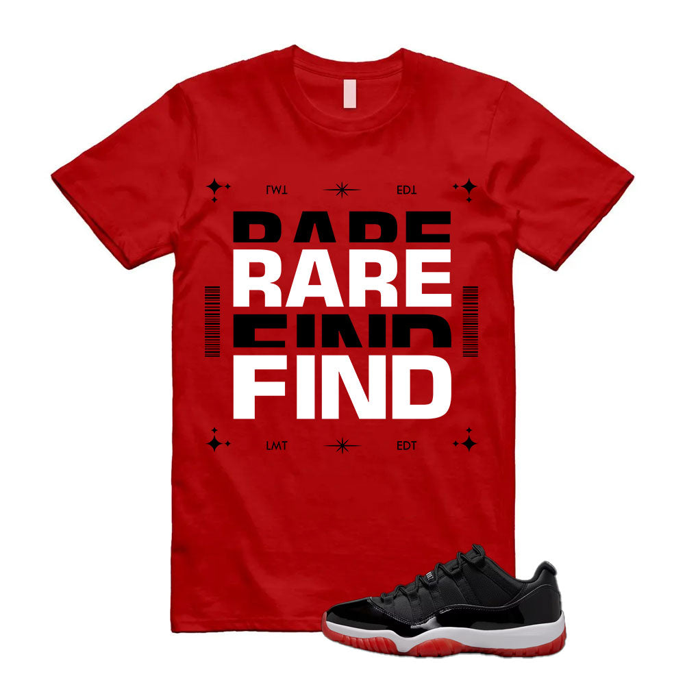 Air Jordan 11 Low Bred Shirt to Match Rare Find Design FV5104-006 Match Sneaker Tee