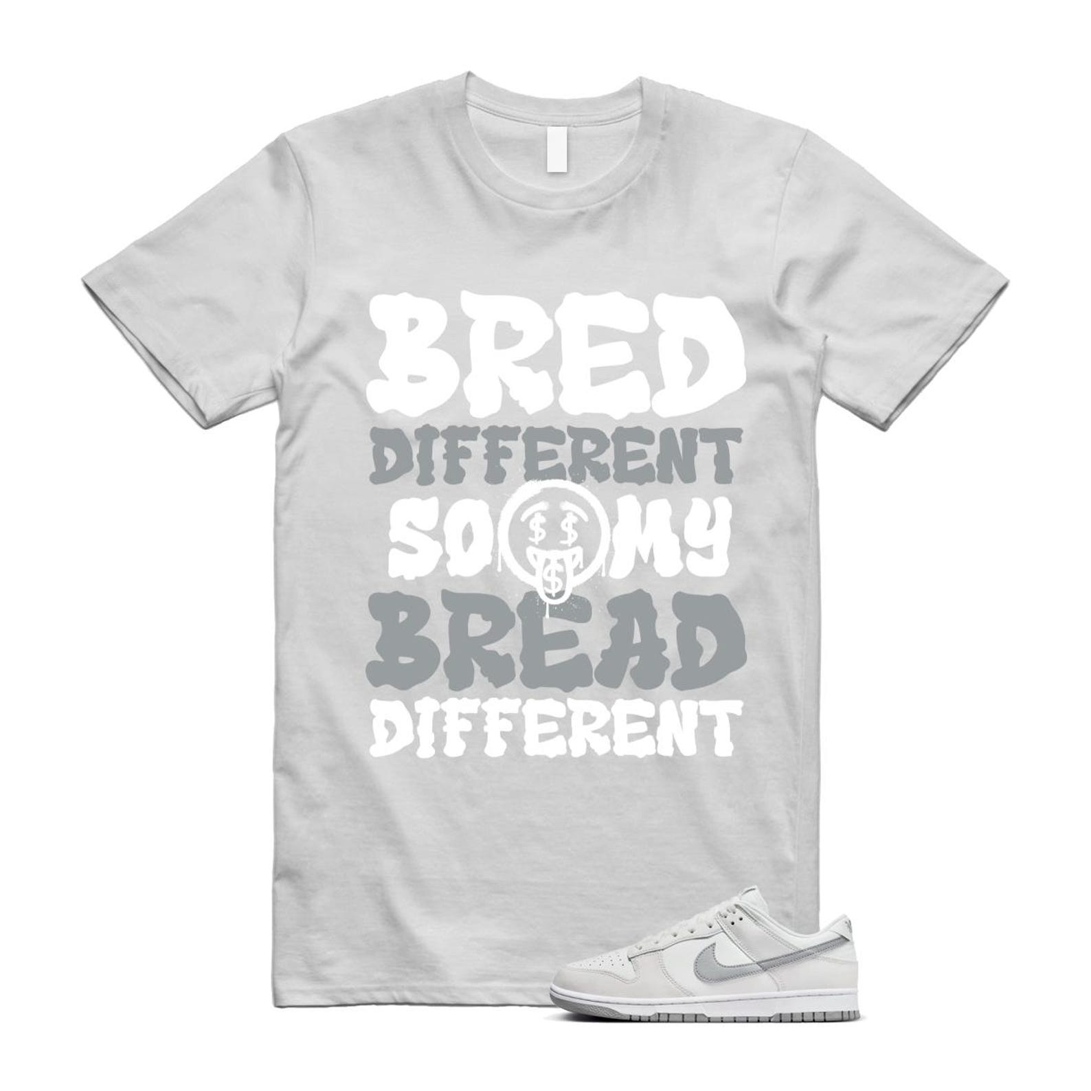 Dunk Summit White Light Smoke Grey Platinum Tint Low Retro T Shirt Match BDBD T-Shirt, Sneaker Match Tee