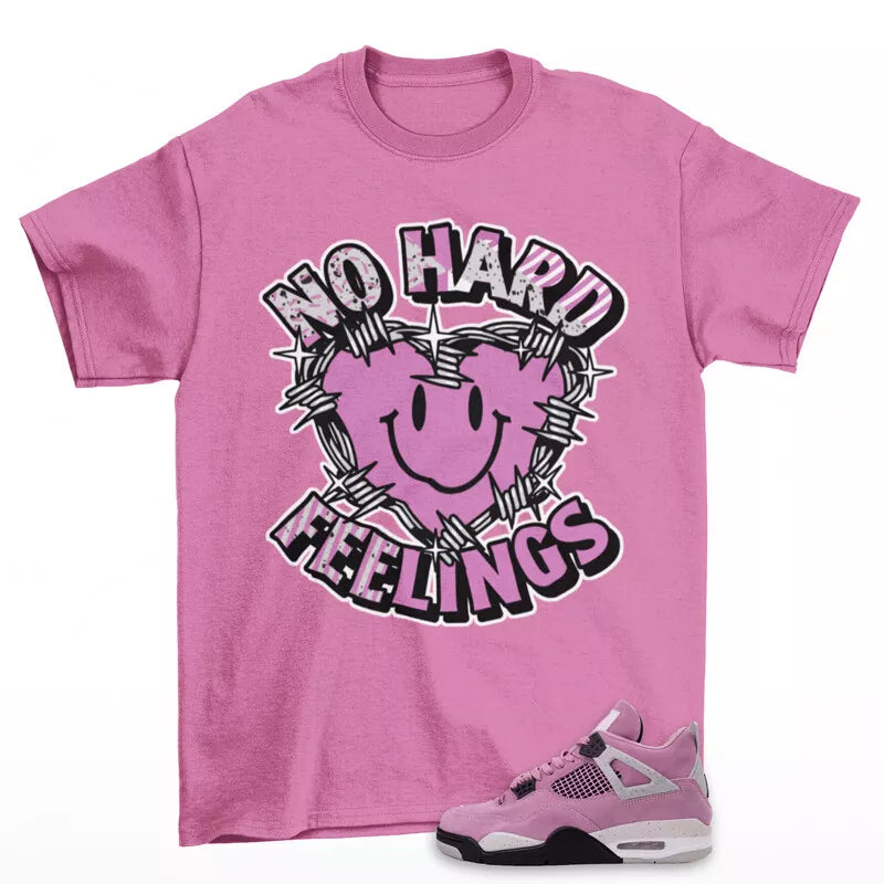 Feelings Sneaker Shirt Pink to Match Jordan 4 Retro Orchid AQ9129-501 T-Shirt, Sneaker Match Tee
