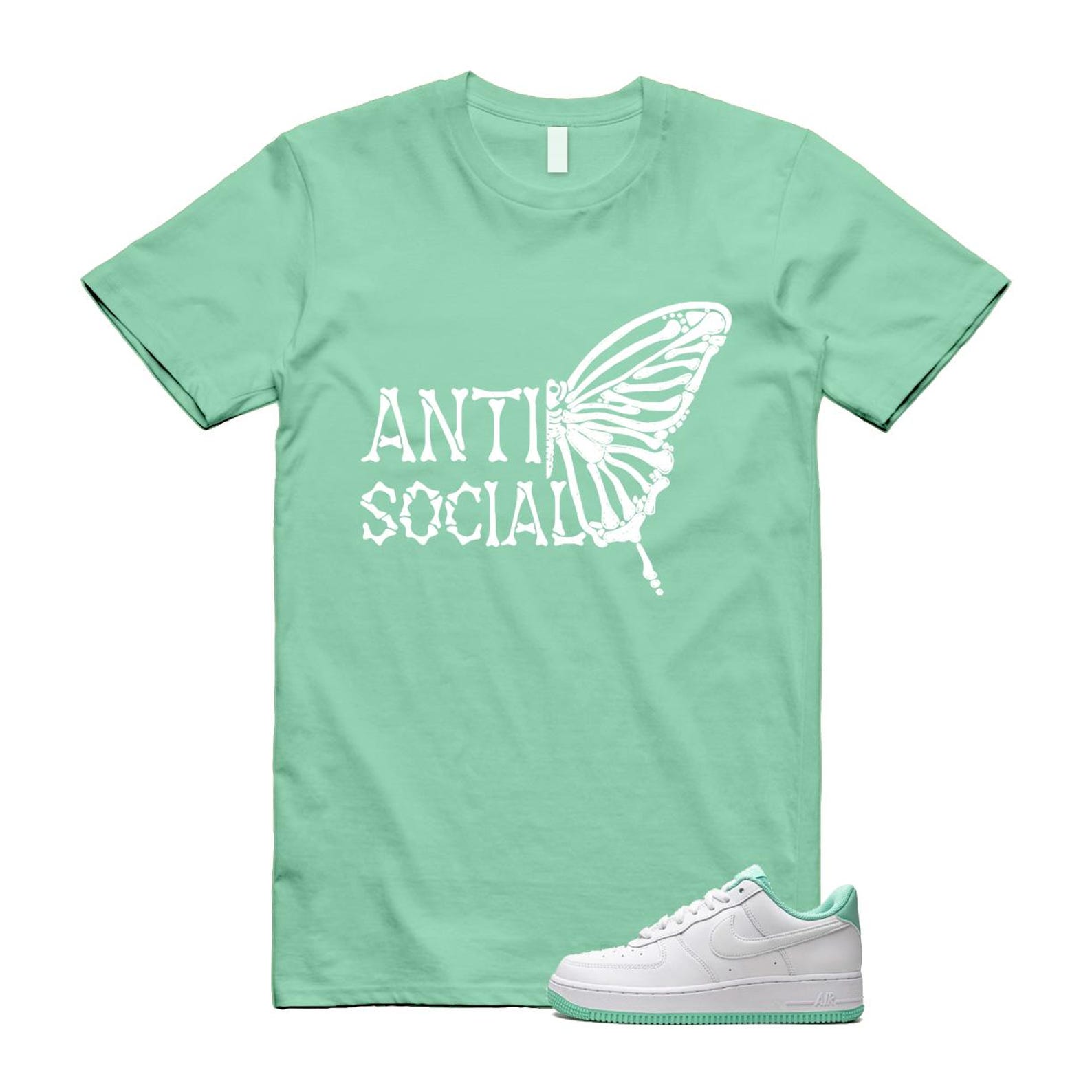 Air Force 1 Mint Foam Green Low White T Shirt Match ASB T-Shirt, Sneaker Match Tee