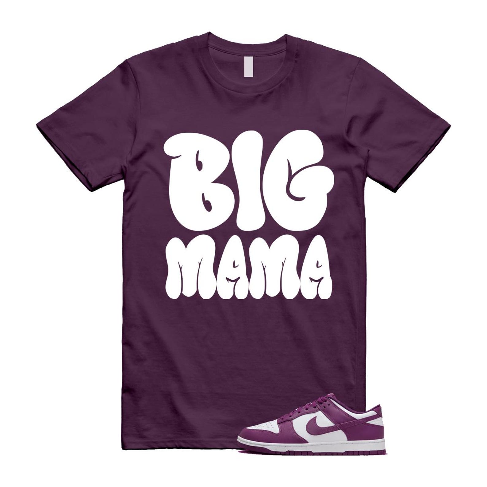 Dunk Viotech White Low Purple T Shirt Match MAMA T-Shirt, Sneaker Match Tee