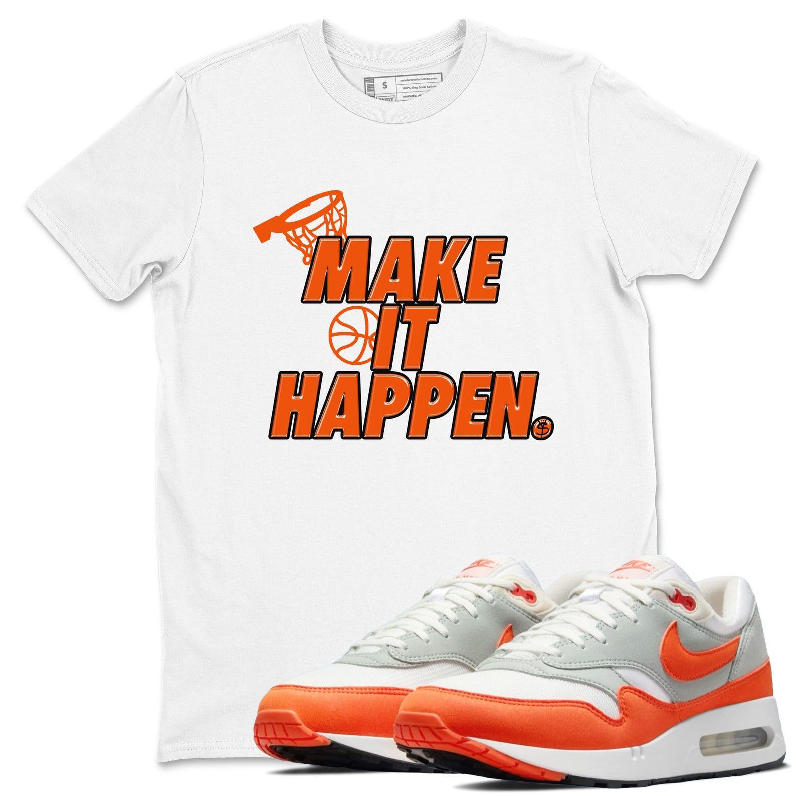 Make It Happen Unisex T Shirts To Match Sneakers Air Max 1 '85 Cosmic Clay T-Shirt, Sneaker Match Tee
