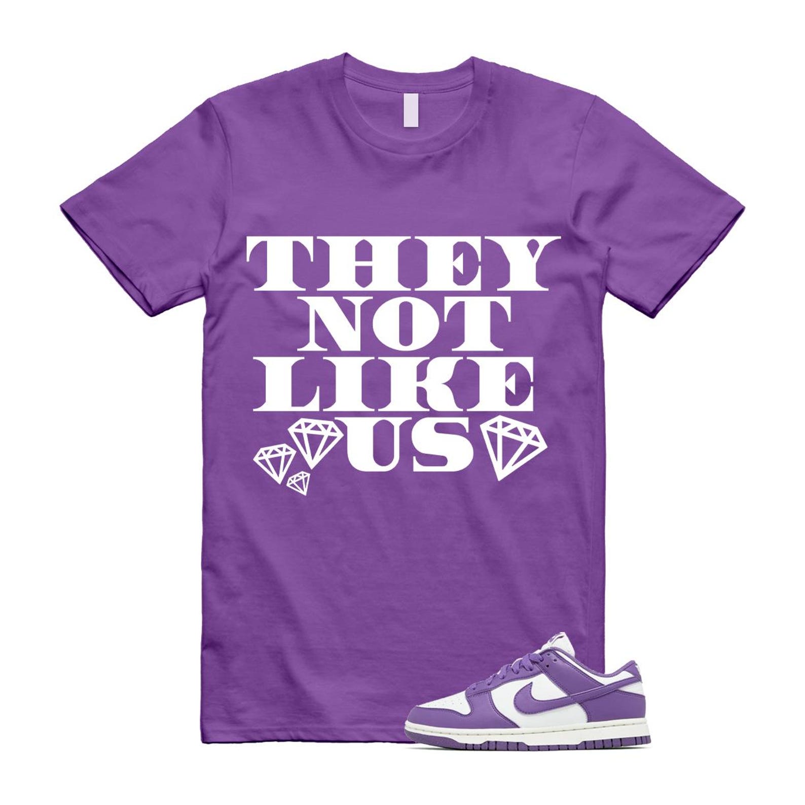 Dunk Black Raspberry Low Next Nature Summit White Sail T Shirt Match US2 T-Shirt, Sneaker Match Tee
