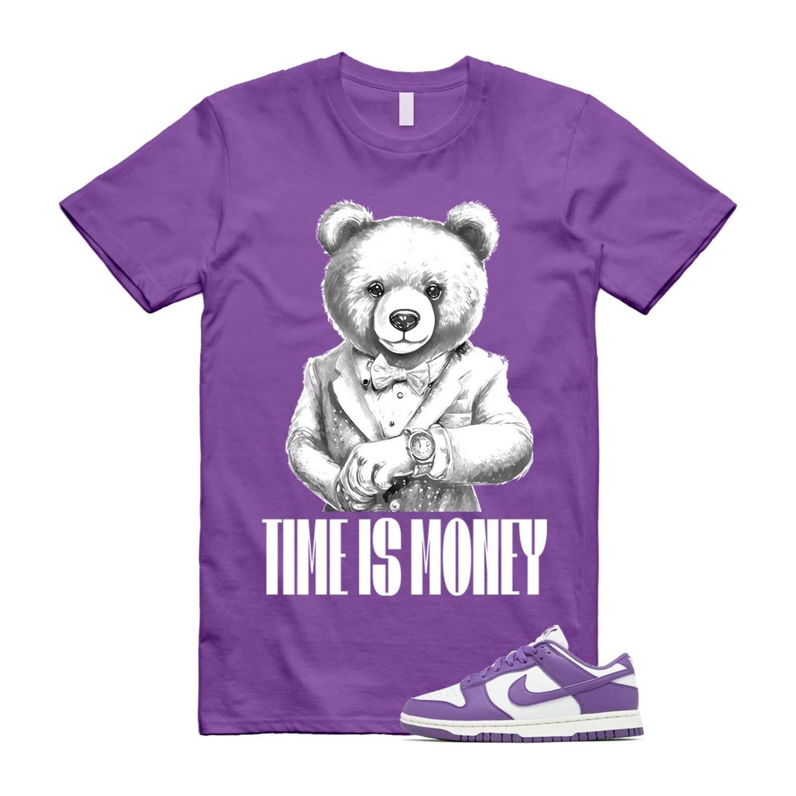 Dunk Black Raspberry Low Next Nature Summit White Sail T Shirt Match TIM T-Shirt, Sneaker Match Tee