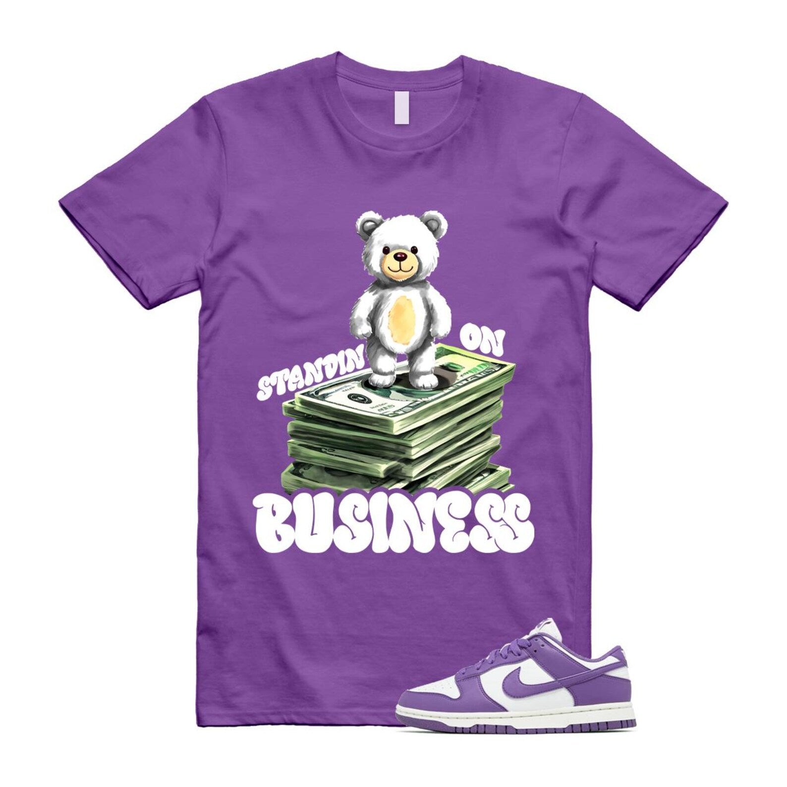 Dunk Black Raspberry Low Next Nature Summit White Sail T Shirt Match SB2 T-Shirt, Sneaker Match Tee