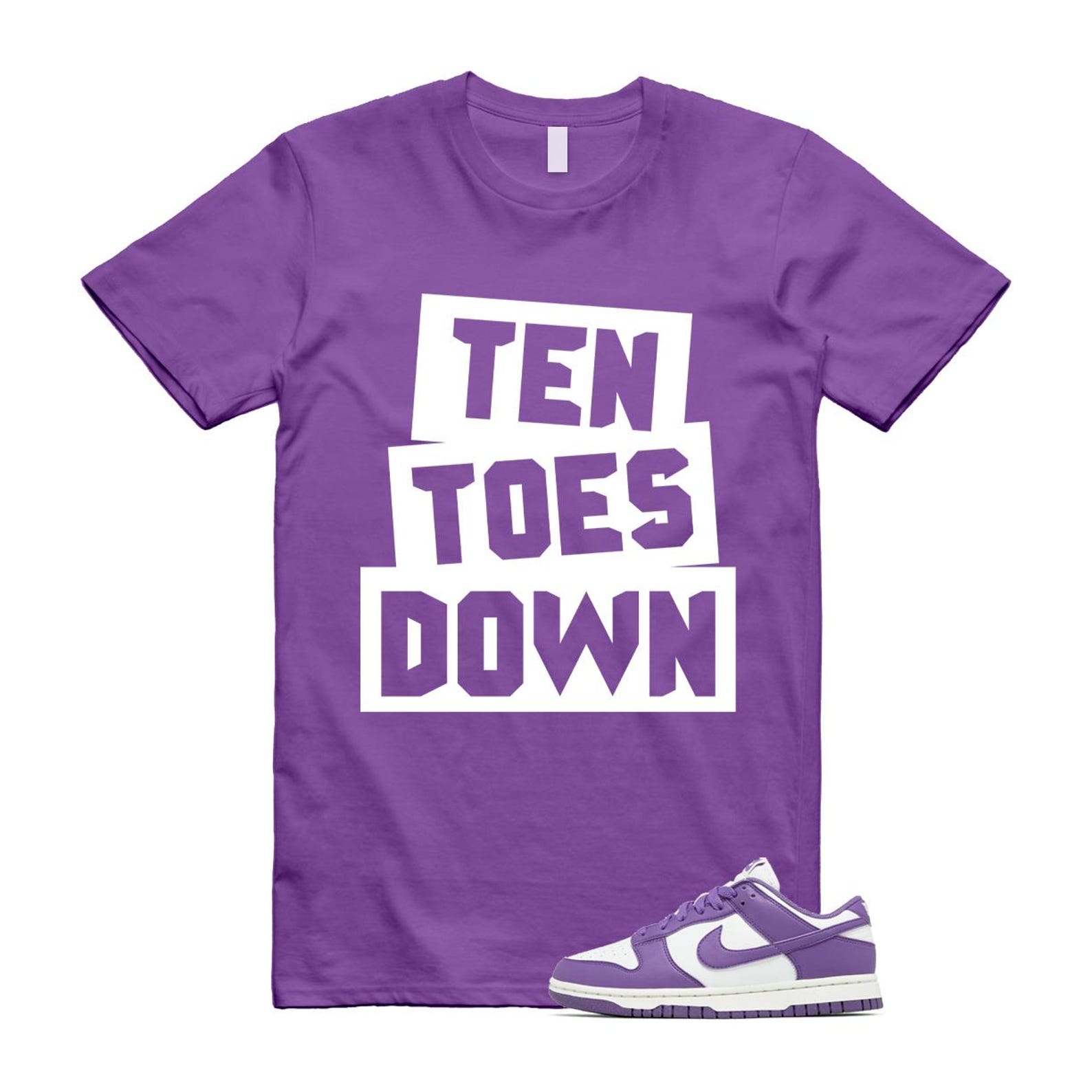 Dunk Black Raspberry Low Next Nature Summit White Sail T Shirt Match TTD T-Shirt, Sneaker Match Tee