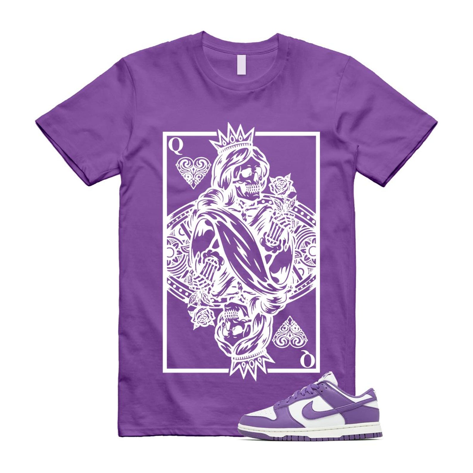 Dunk Black Raspberry Low Next Nature Summit White Sail T Shirt Match QC T-Shirt, Sneaker Match Tee