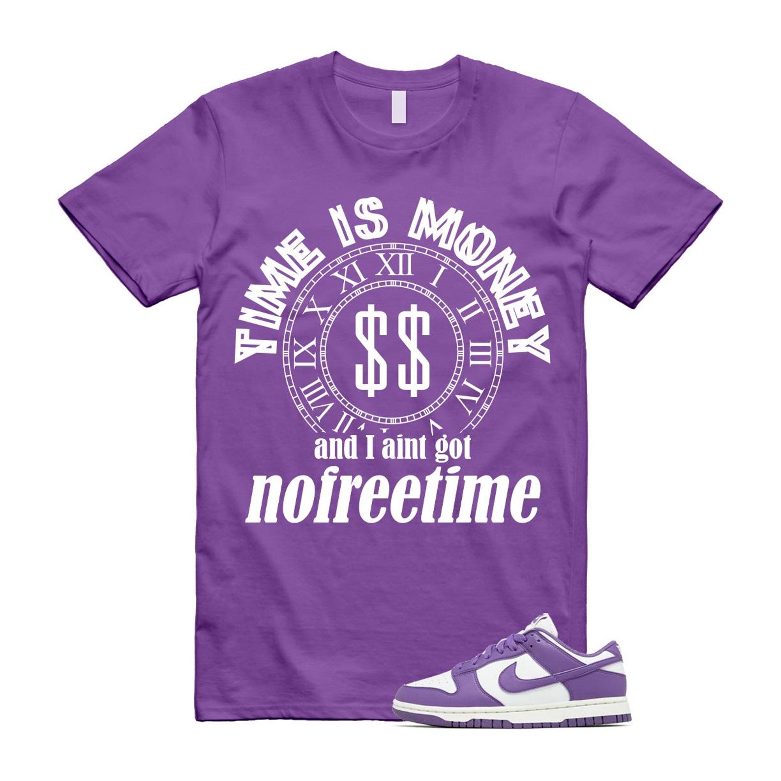 Dunk Black Raspberry Low Next Nature Summit White Sail T Shirt Match FREE TIME T-Shirt, Sneaker Match Tee