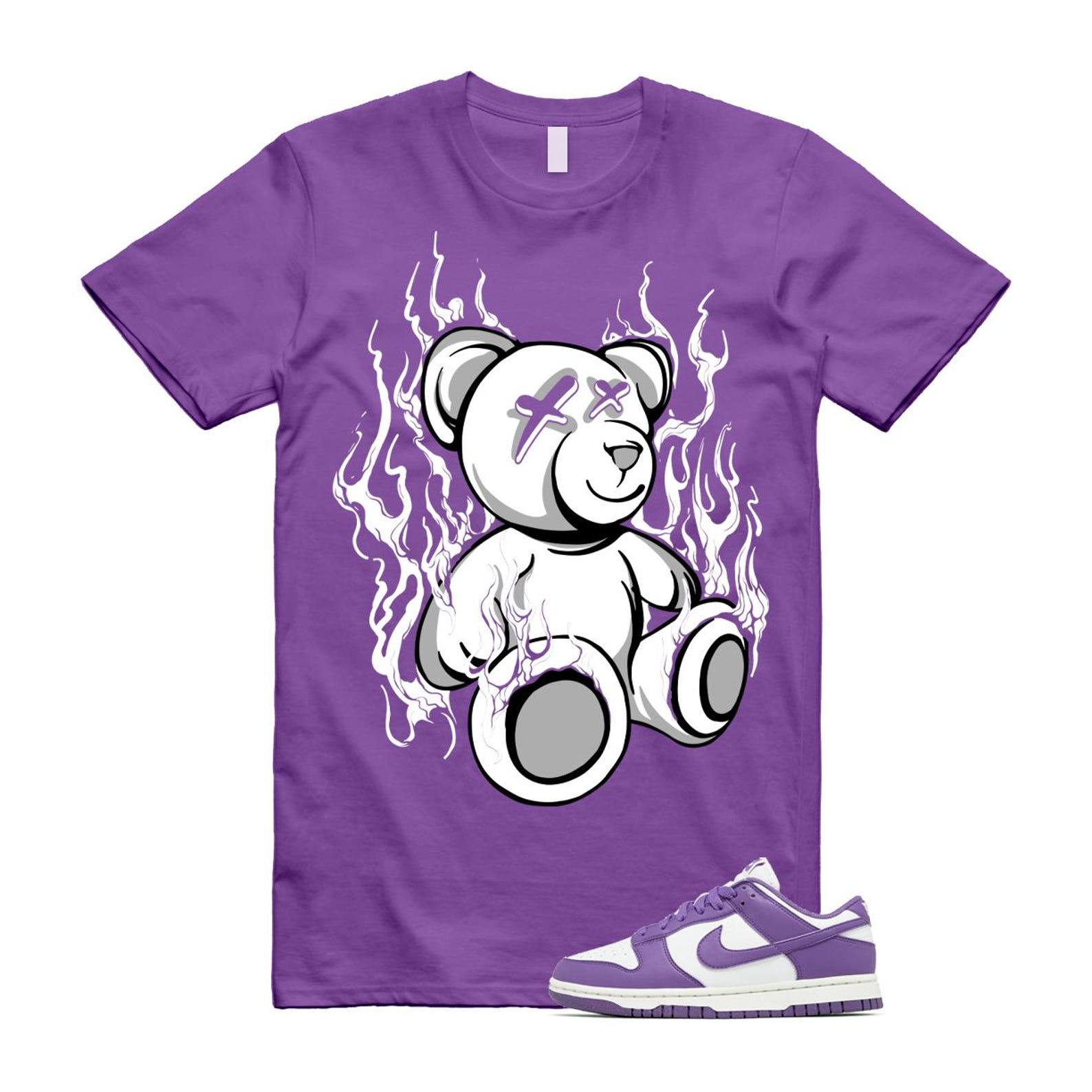 Dunk Black Raspberry Low Next Nature Summit White Sail T Shirt Match LIT T-Shirt, Sneaker Match Tee