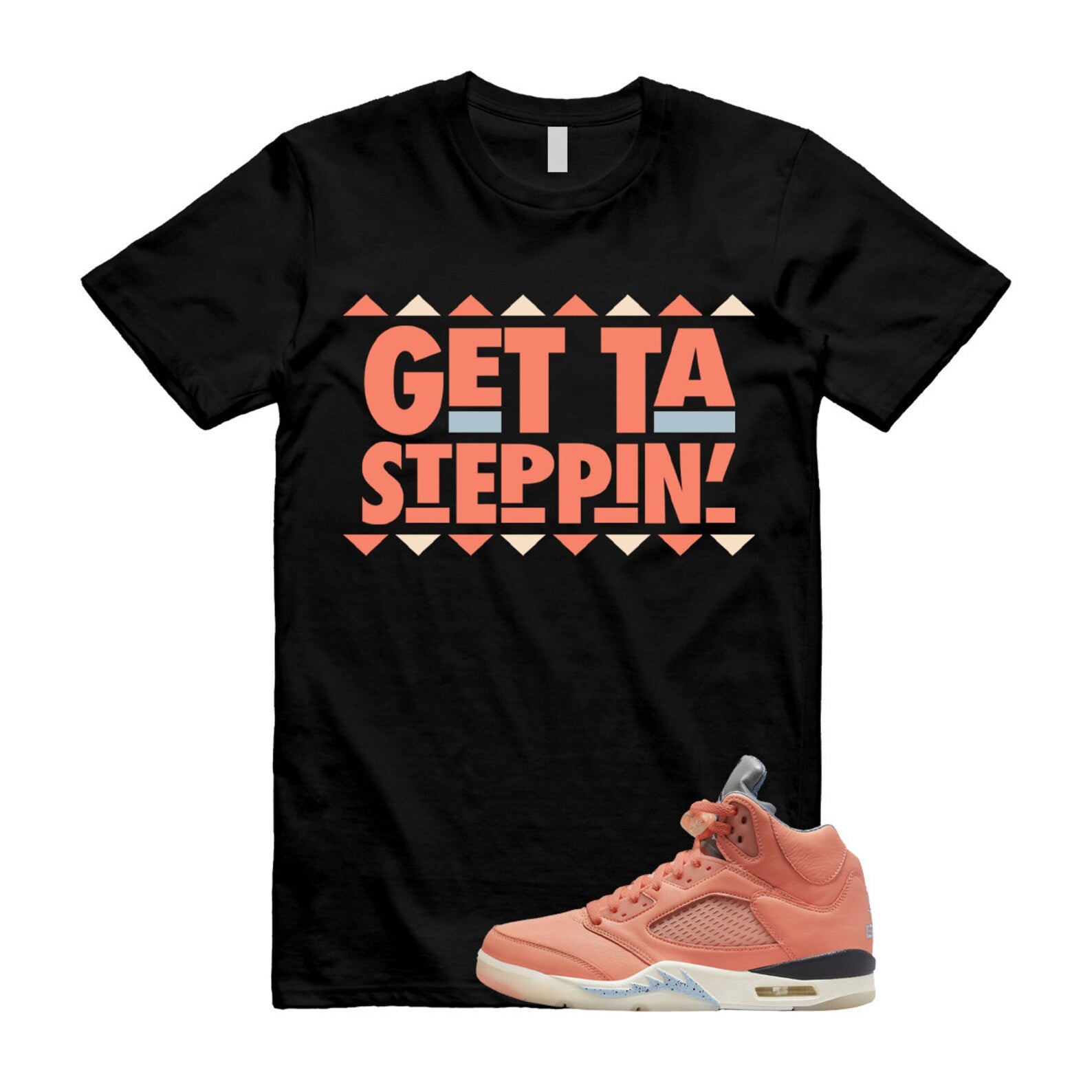 Crimson Bliss 5 DJ Khaled Leche Blue Sail We The Best Retro T Shirt Match GET T-Shirt, Sneaker Match Tee