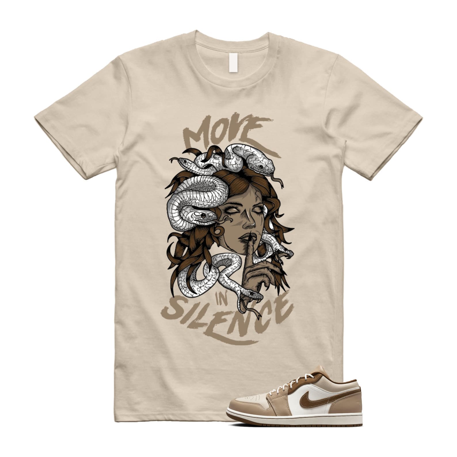 1 Hemp Light British Tan Low SE Sail Oatmeal T Shirt Match MIS, HF5753-221 T-Shirt, Sneaker Match Tee