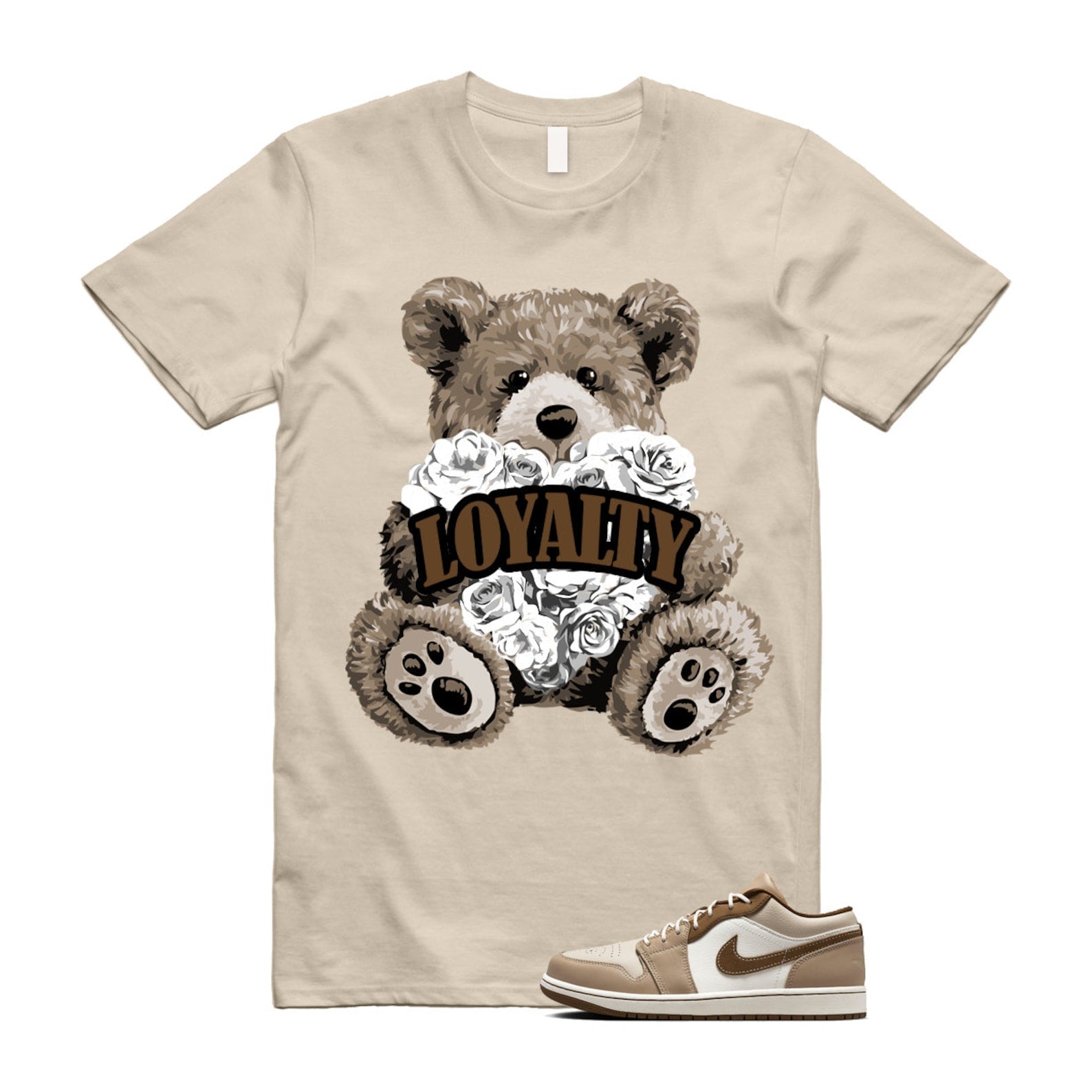 1 Hemp Light British Tan Low SE Sail Oatmeal T Shirt Match LYLTY, HF5753-221 T-Shirt, Sneaker Match Tee