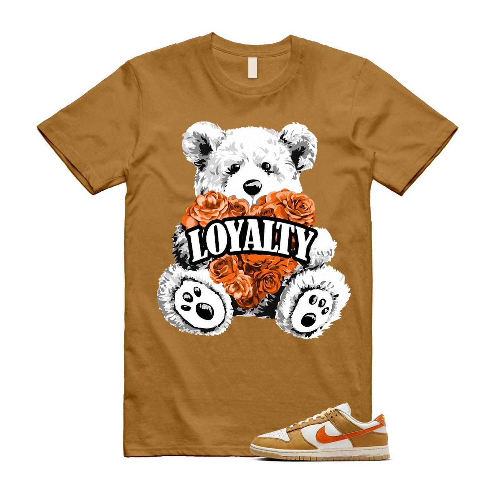 Dunk Wheat Safety Orange Sail Coconut Milk Low Retro T Shirt Match LYLTY T-Shirt, Sneaker Match Tee