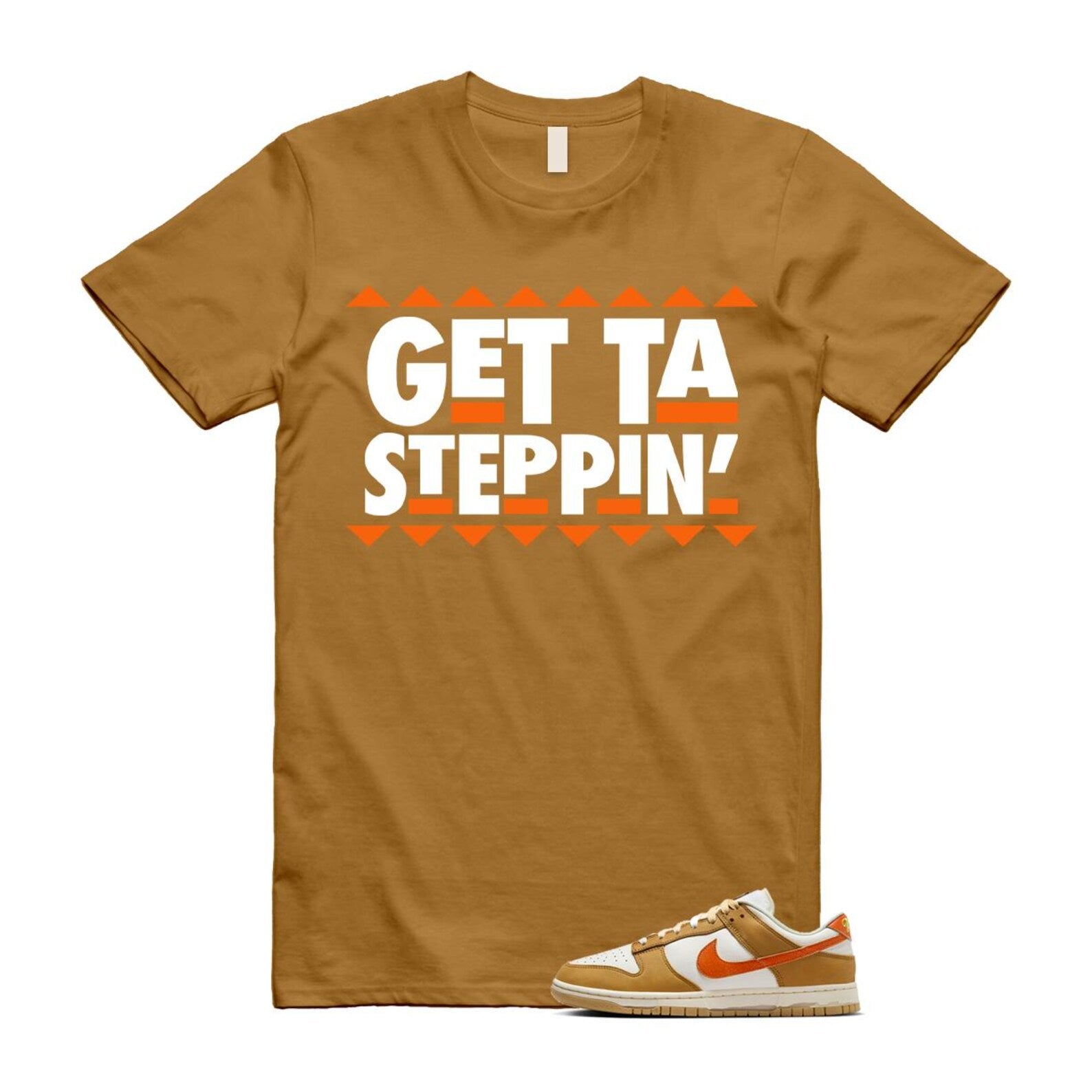Dunk Wheat Safety Orange Sail Coconut Milk Low Retro T Shirt Match GET T-Shirt, Sneaker Match Tee