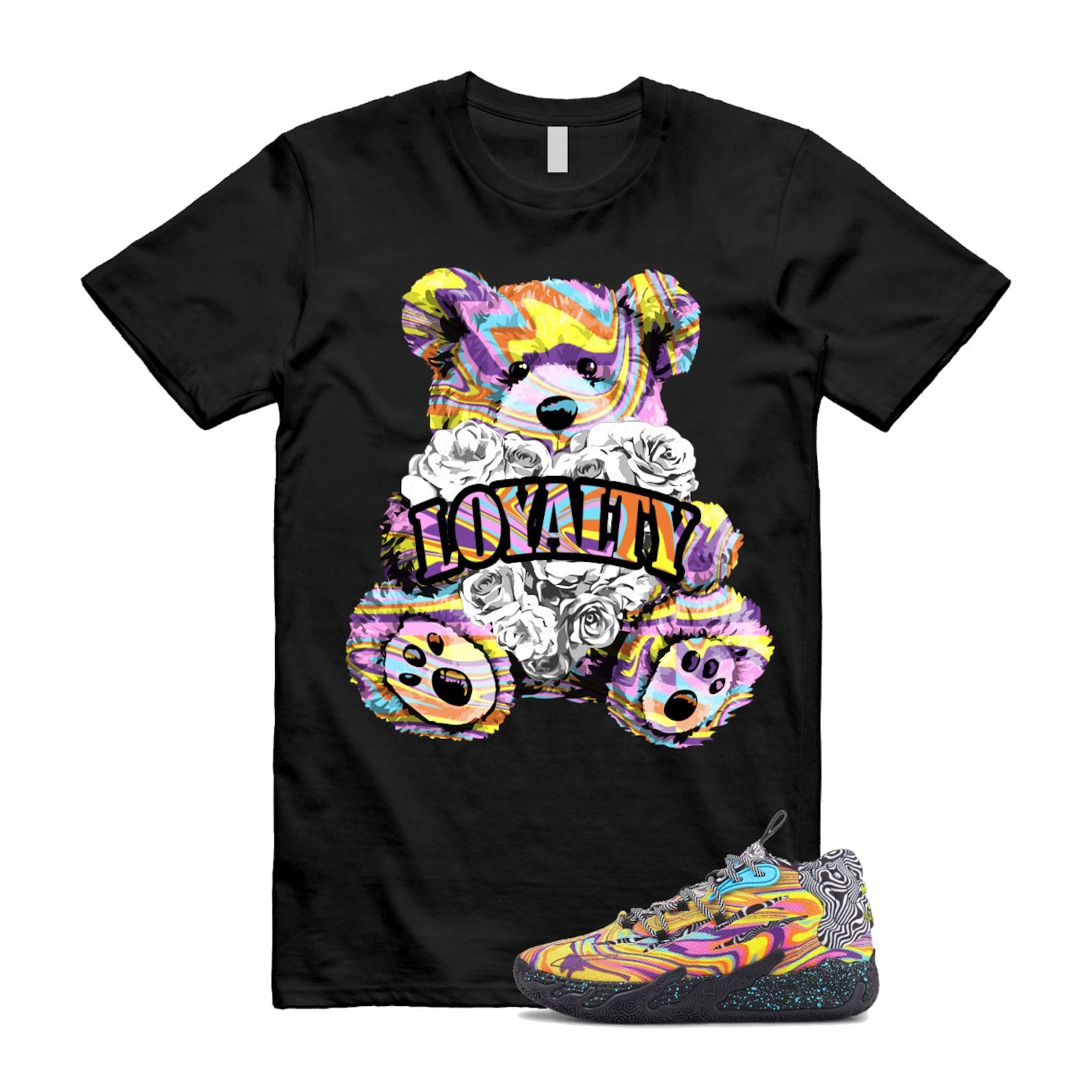 Dexter LaMelo Ball MB.03 Lab Poison Pink Fluro Orange Pes T Shirt Match LYLTY ,379330-01 T-Shirt, Sneaker Match Tee