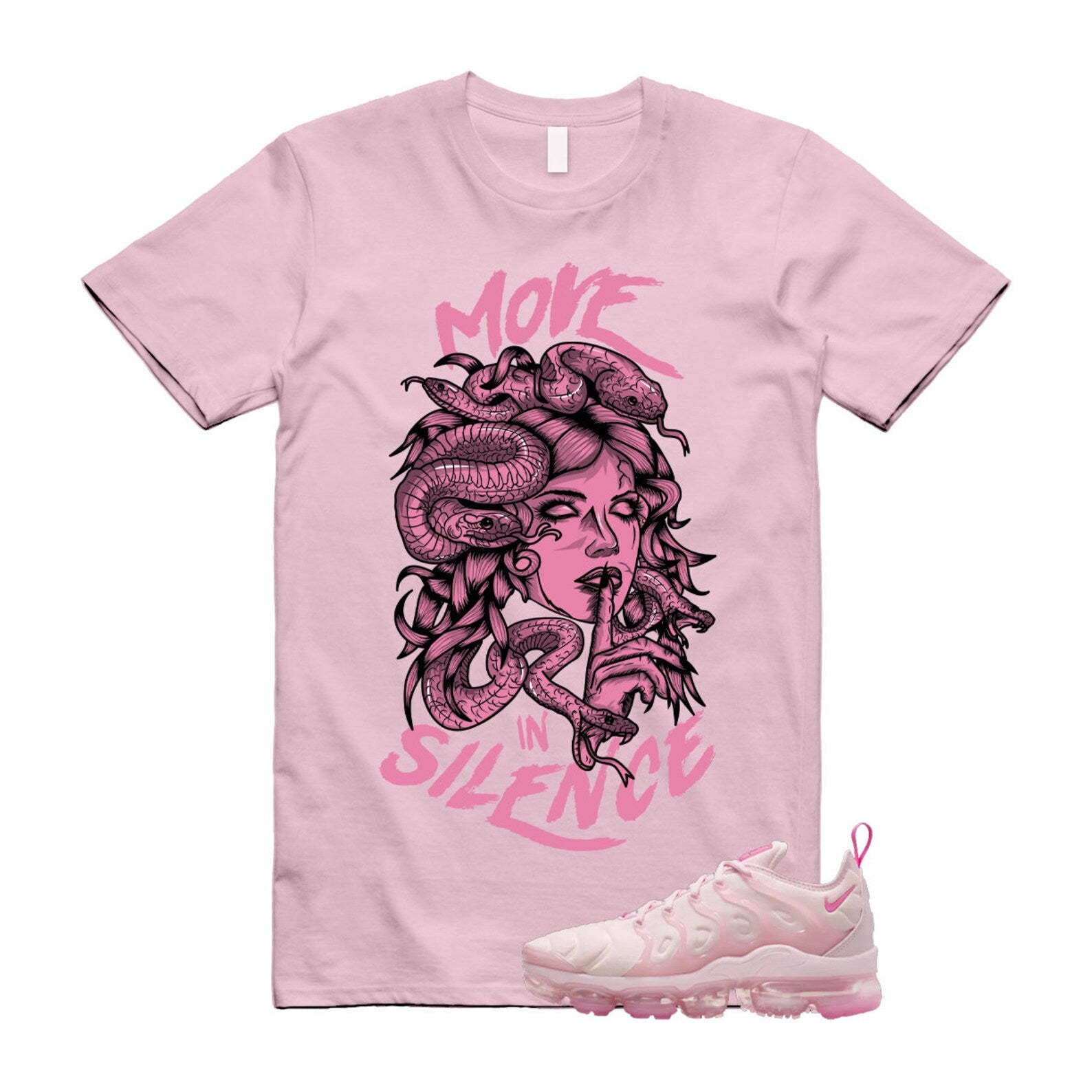 VaporMax Pink Foam Playful Air Plus T Shirt Match MIS , FZ3614-686 T-Shirt, Sneaker Match Tee